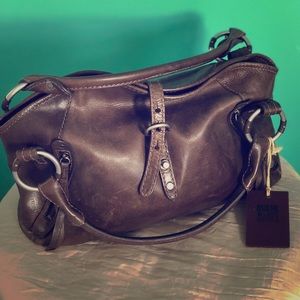 Rare Genuine Leather Ruehl 925 Kori Satchel
